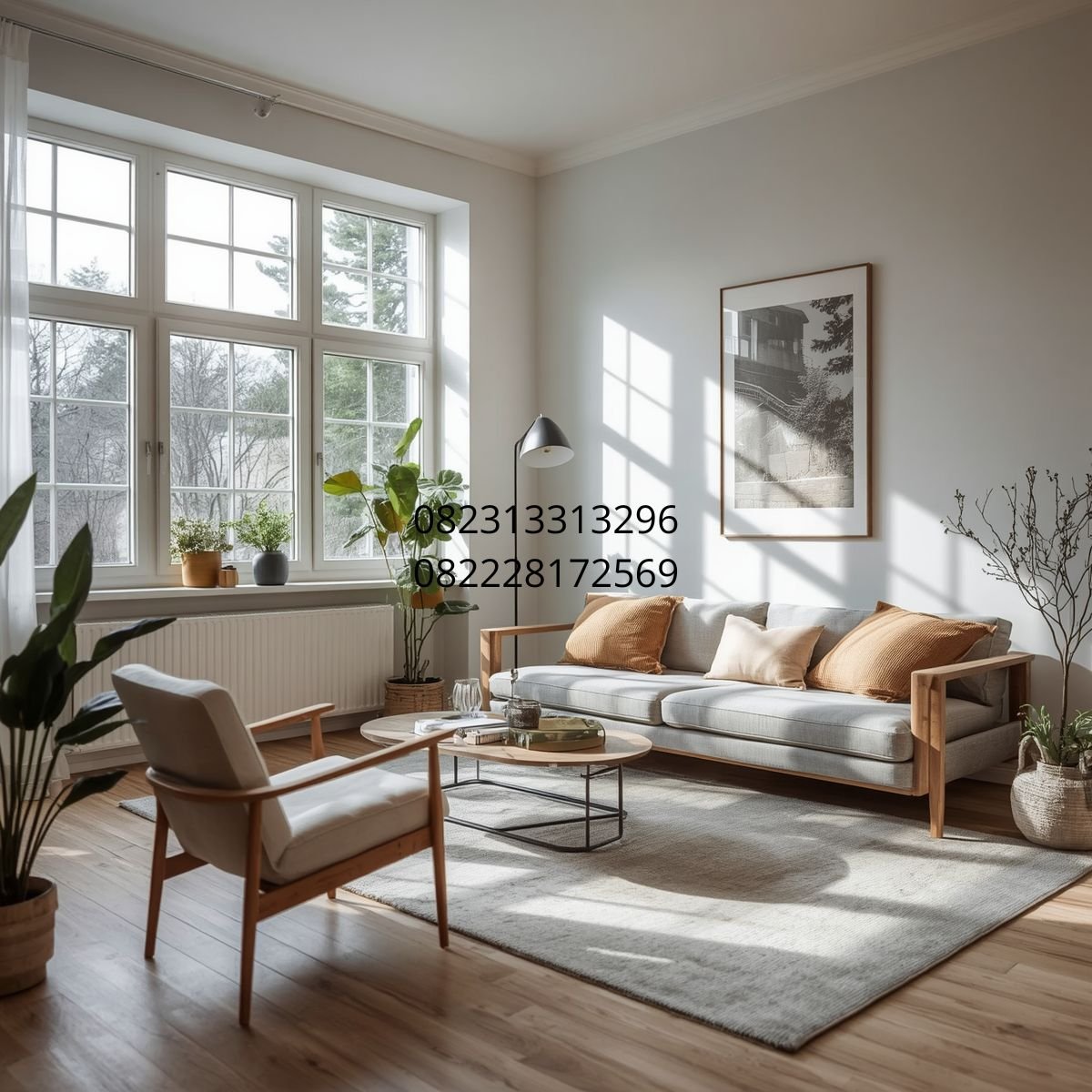 interior kamar Scandinavian style