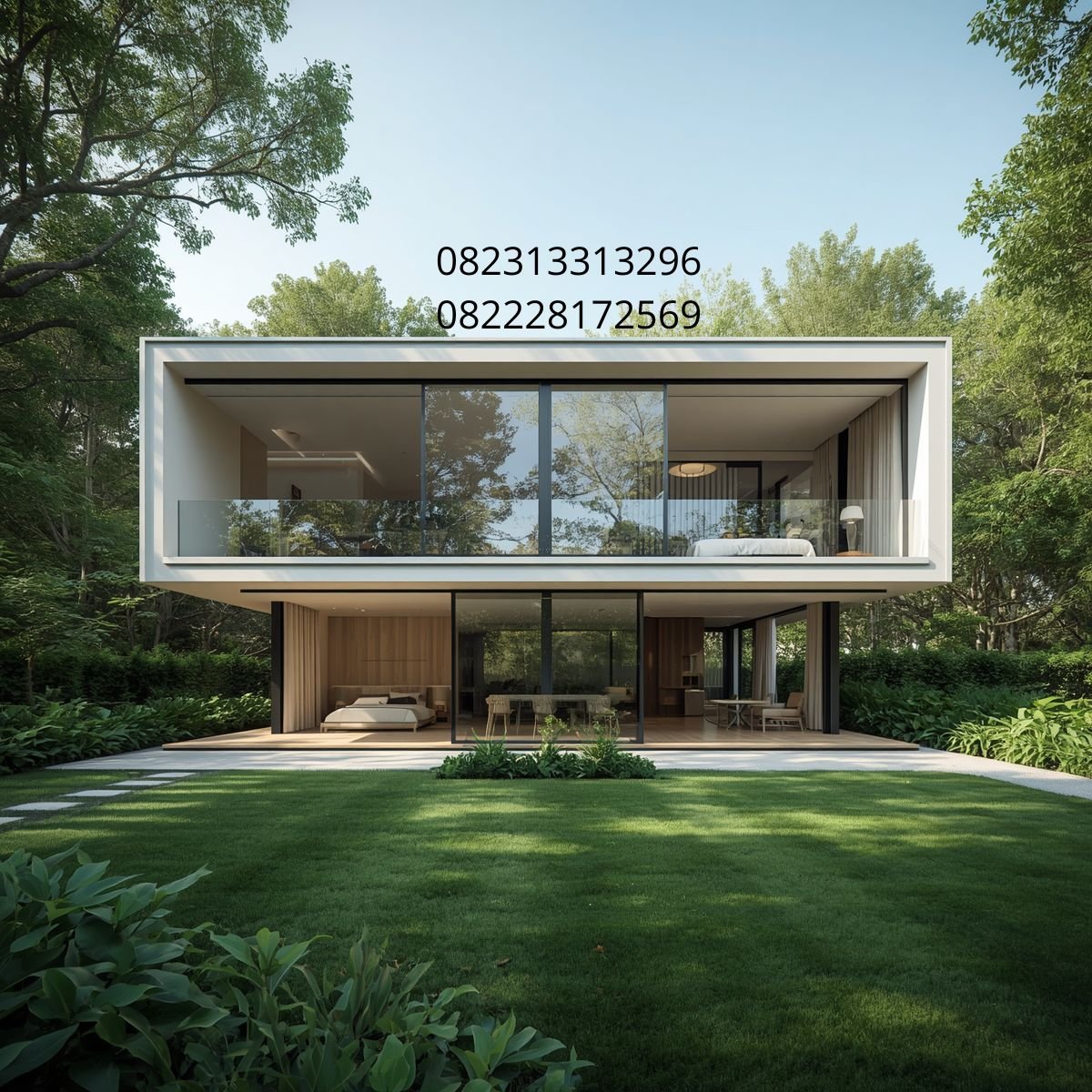 rumah 3 kamar minimalis modern