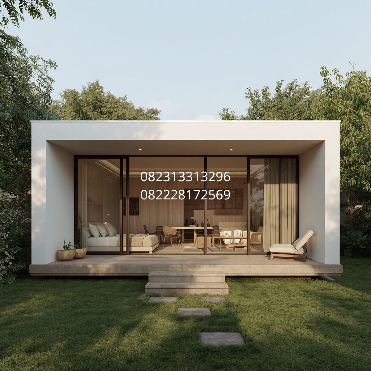 rumah 3 kamar 1 lantai
