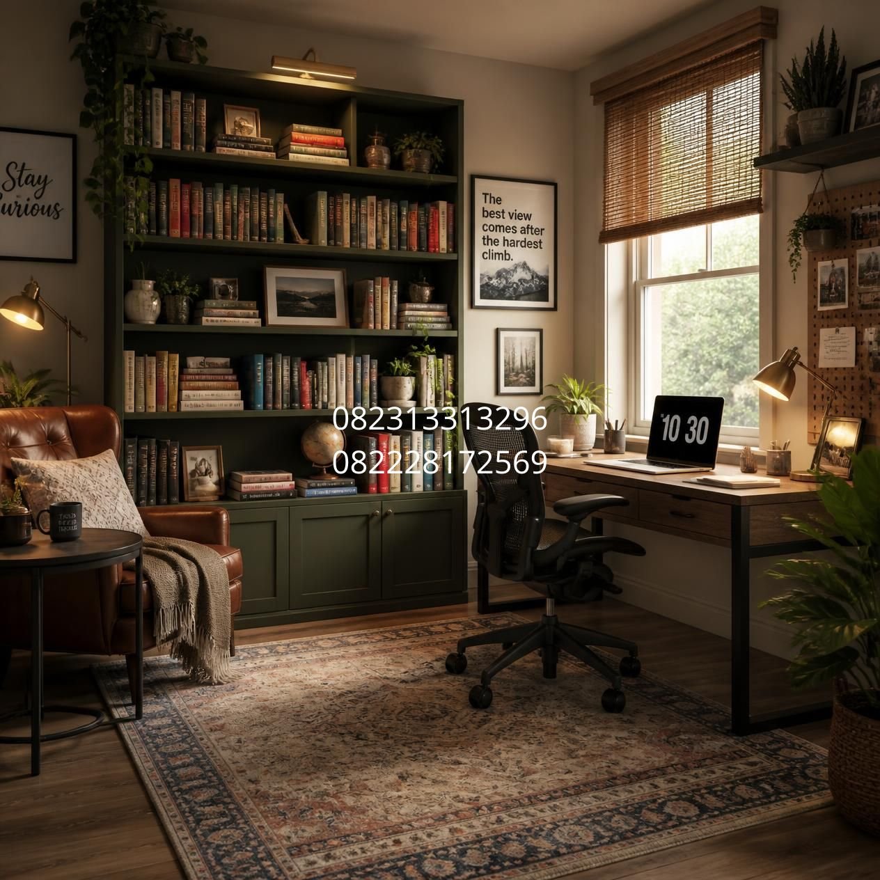 inspirasi ruang kerja rumah