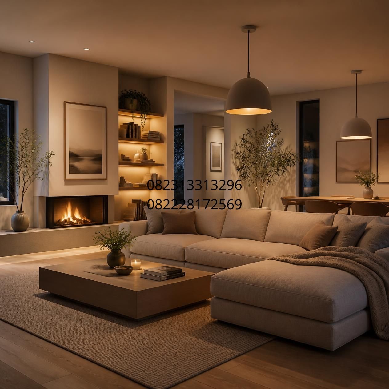 interior rumah kecil sederhana