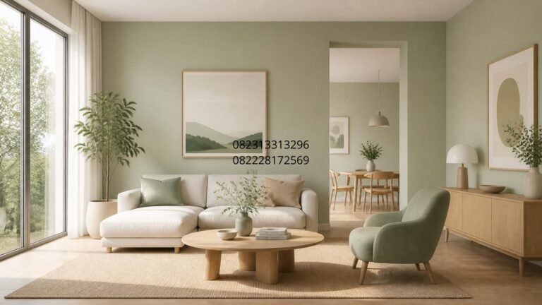 cat interior rumah minimalis