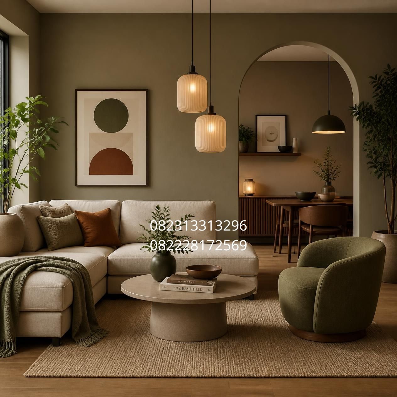 cat kamar minimalis elegan