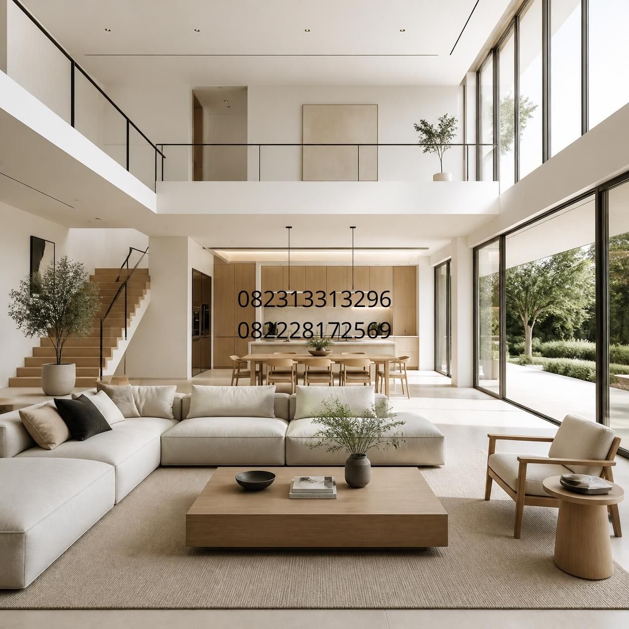 interior rumah modern sederhana
