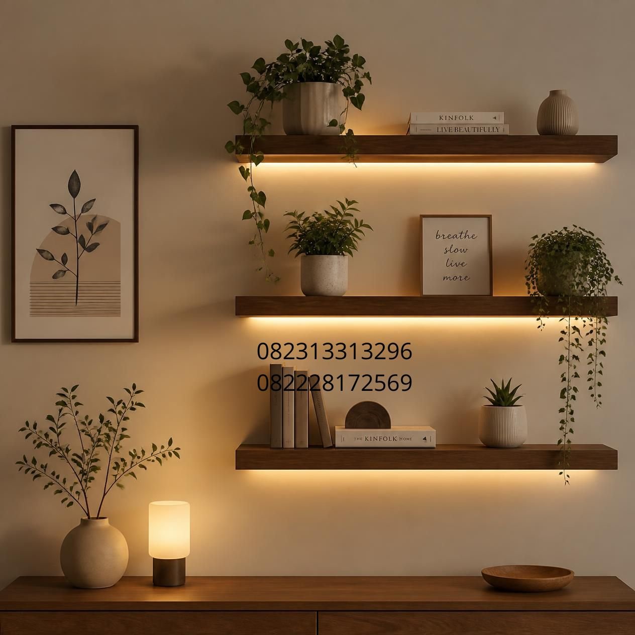 dekorasi dinding rumah minimalis