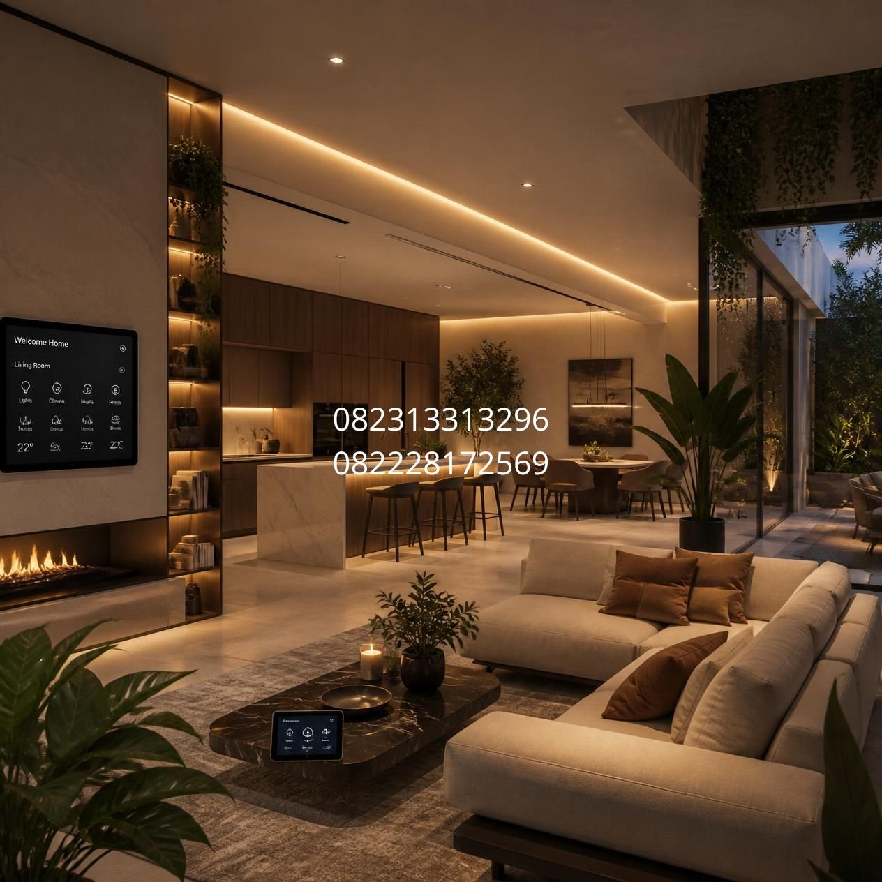 jasa interior rumah luxury minimalis