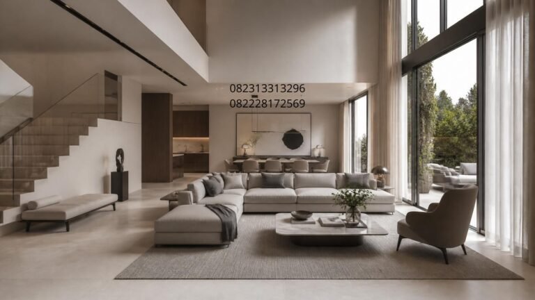 interior rumah mewah minimalis