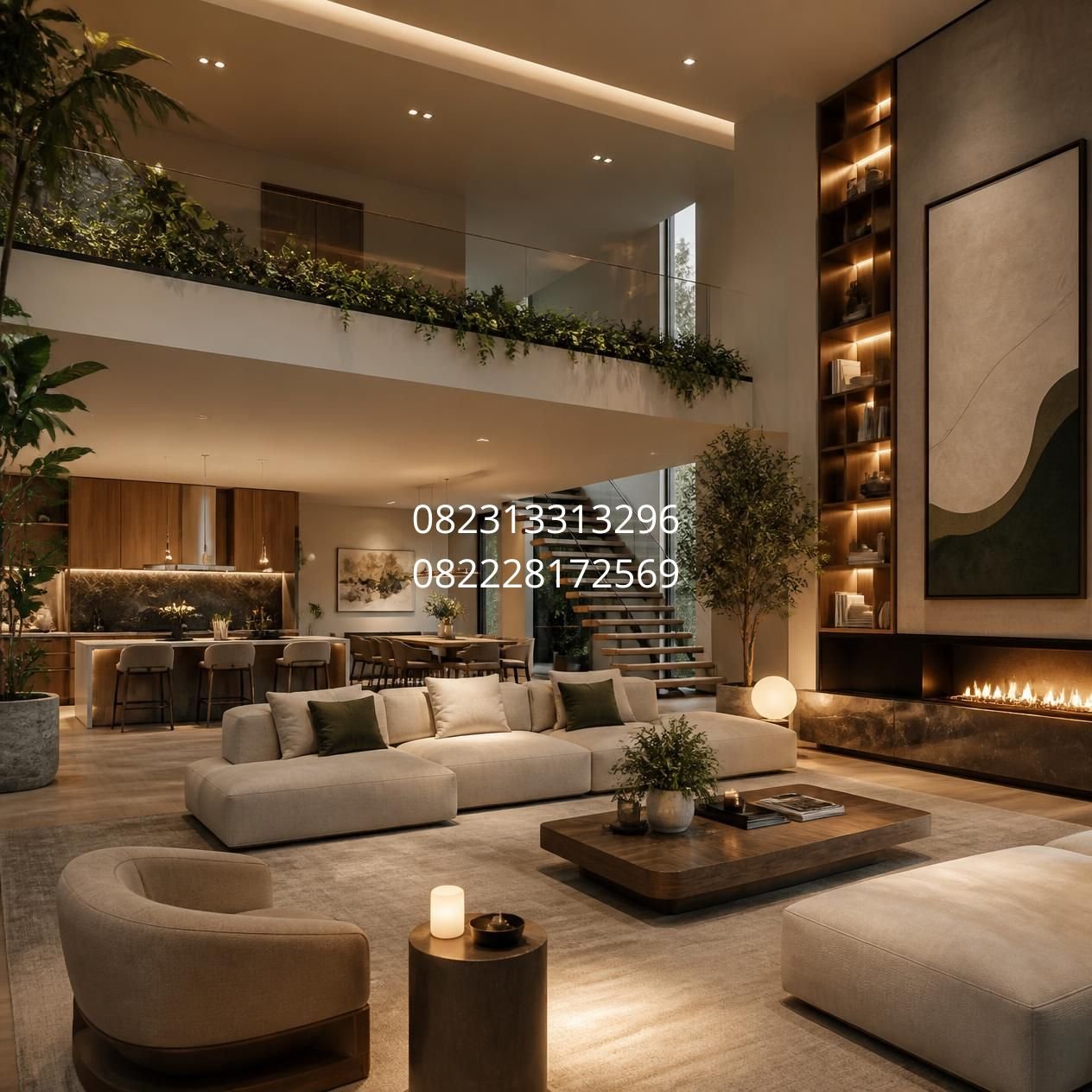 Interior rumah premium minimalis