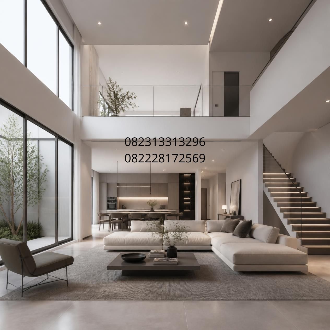 interior rumah minimalis 2 lantai
