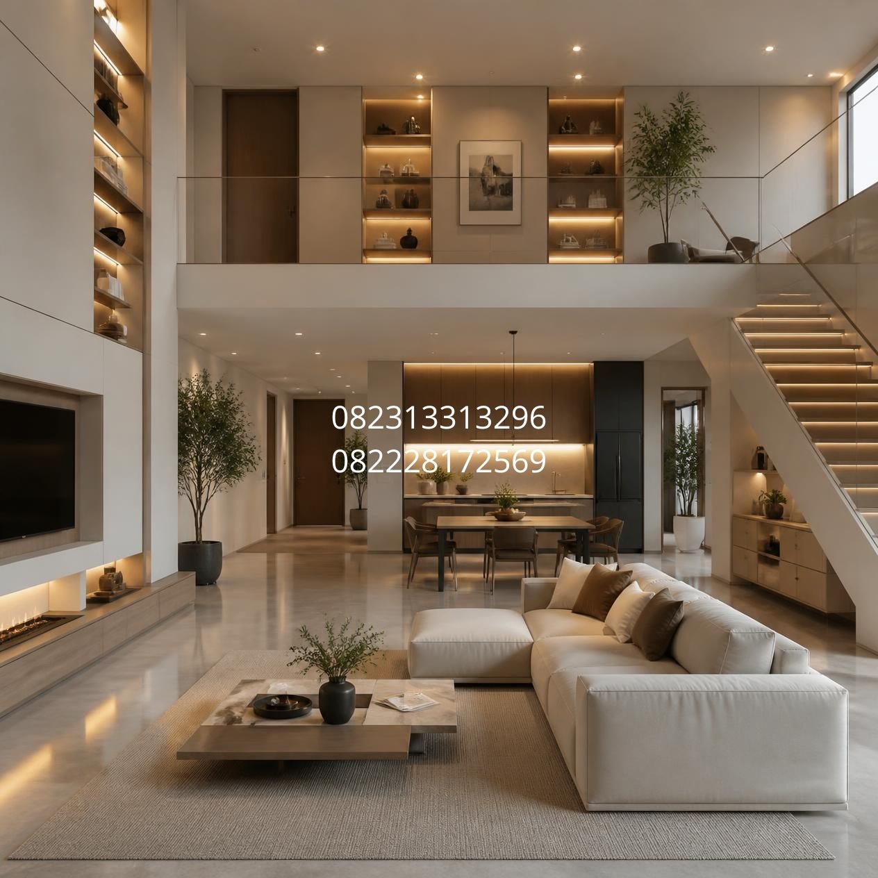 desain rumah minimalis modern 2 lantai