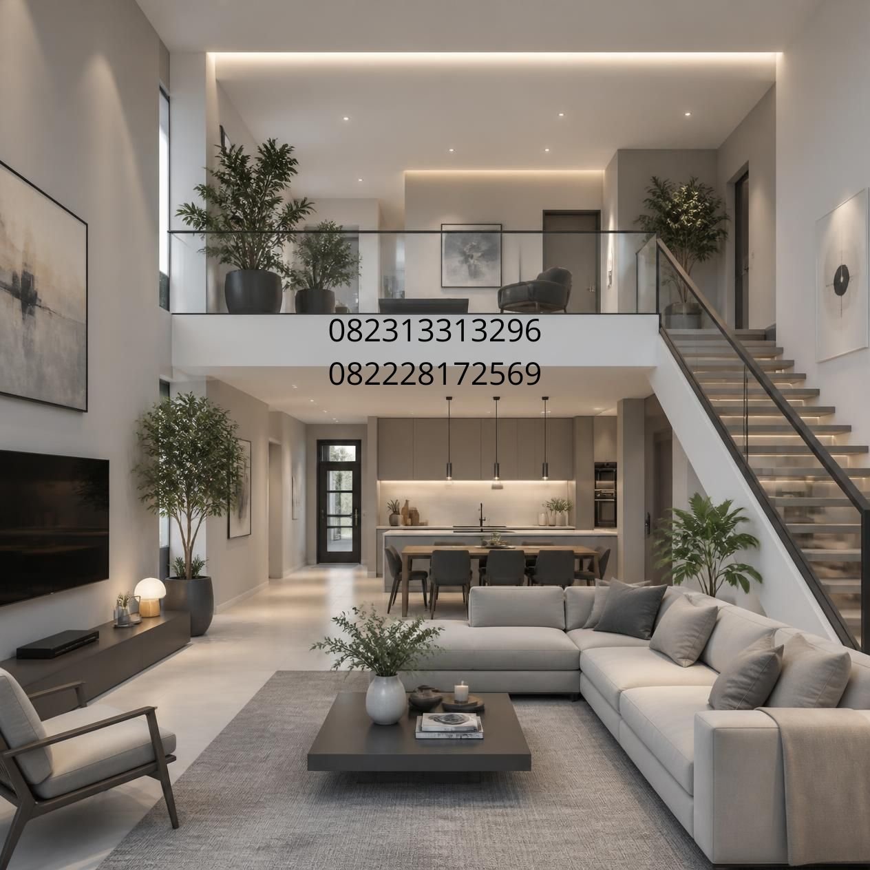 konsep interior rumah minimalis