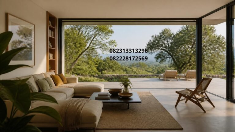 interior teras rumah minimalis