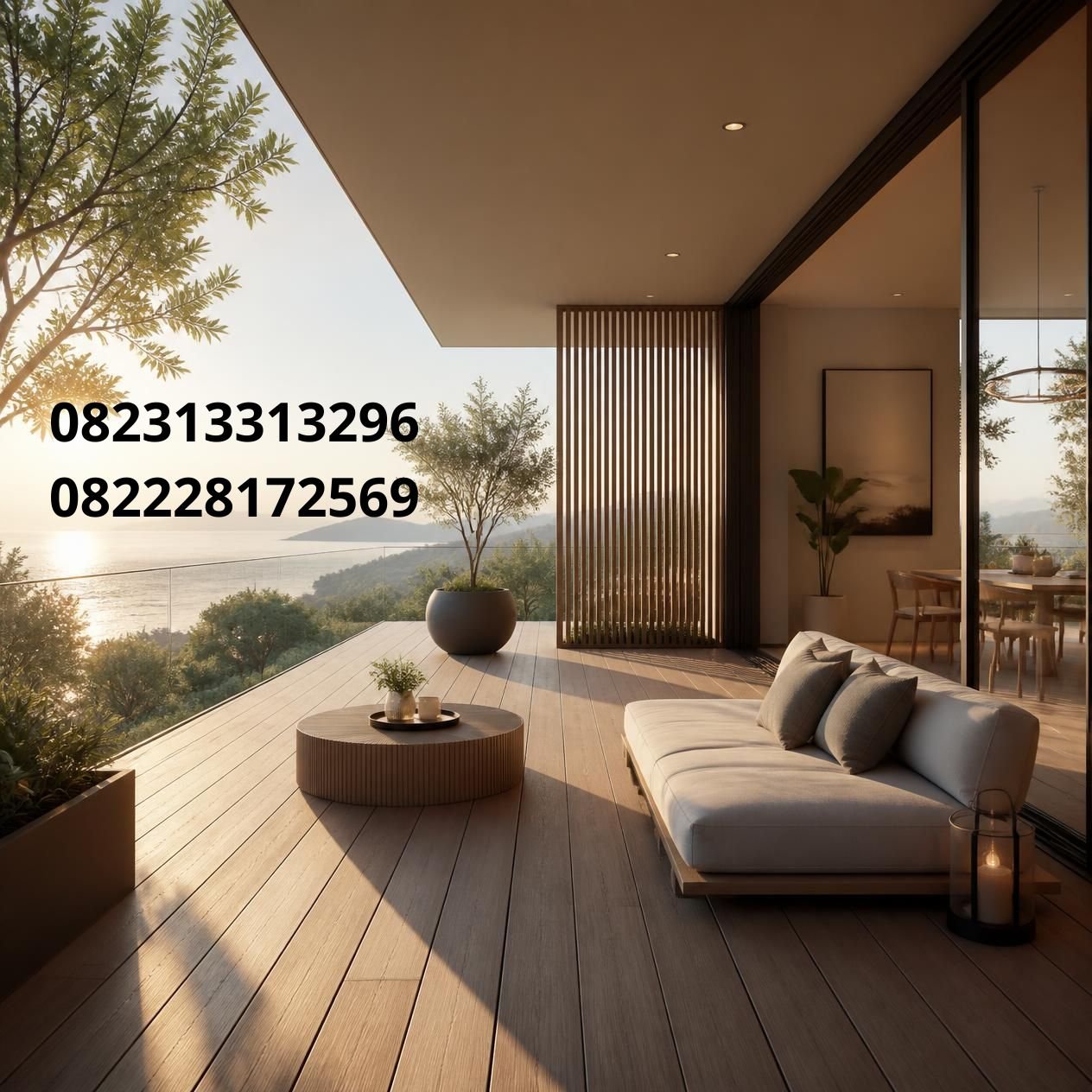 teras rumah minimalis modern