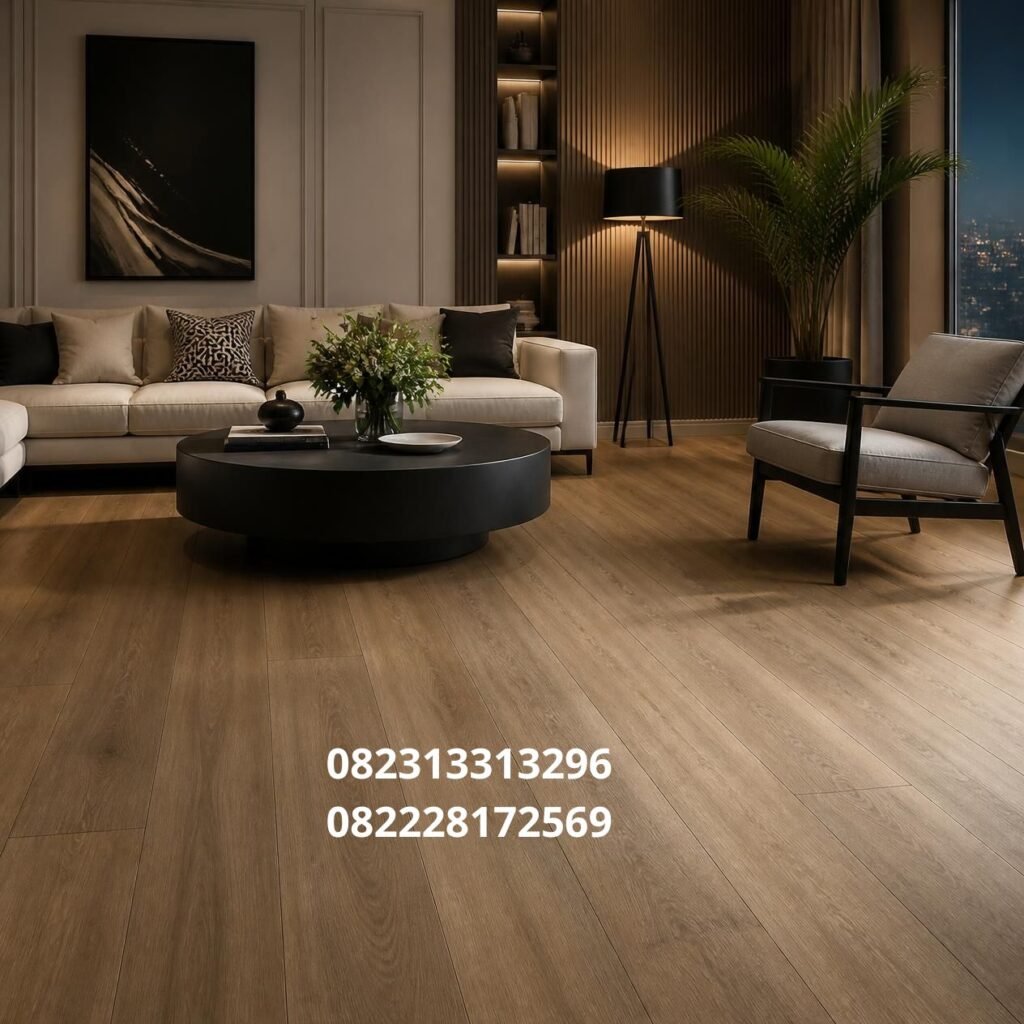 Lantai SPC Motif Kayu