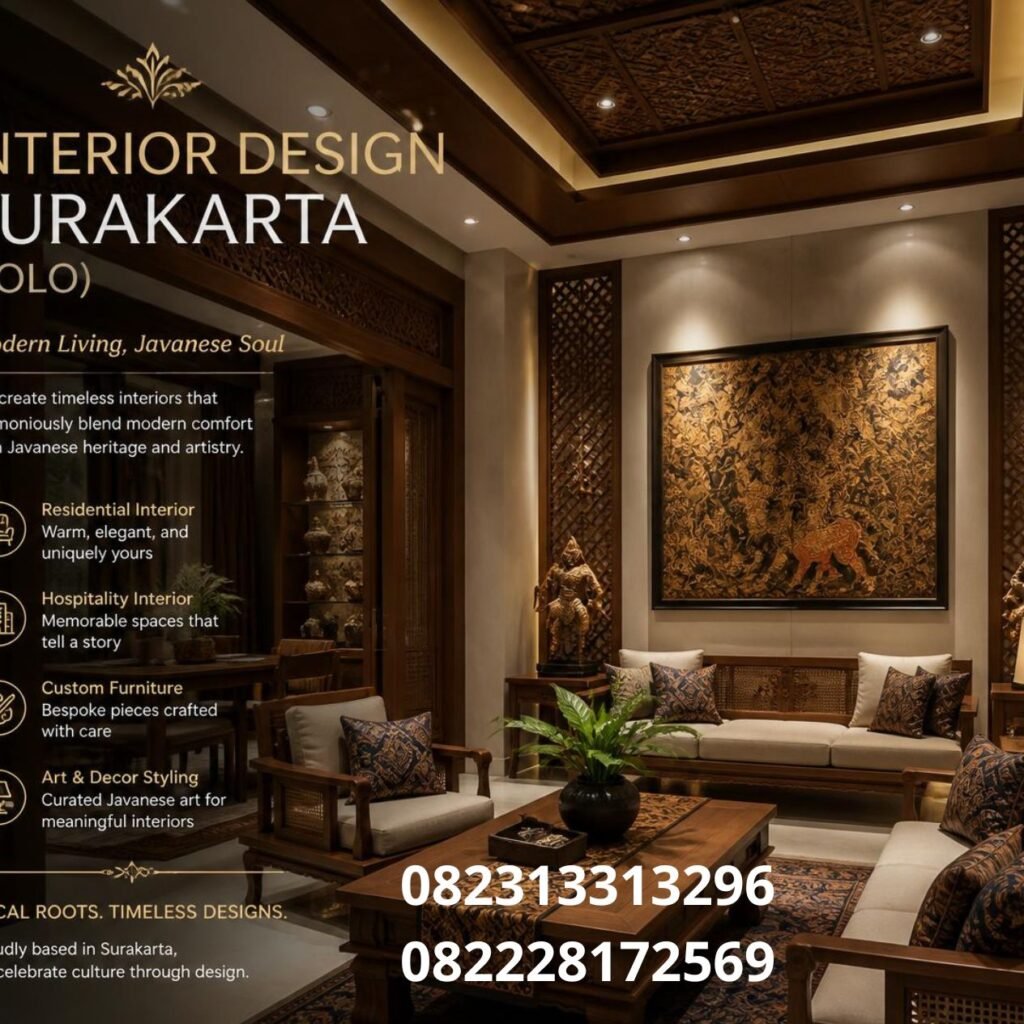Desain interior rumah Surakarta