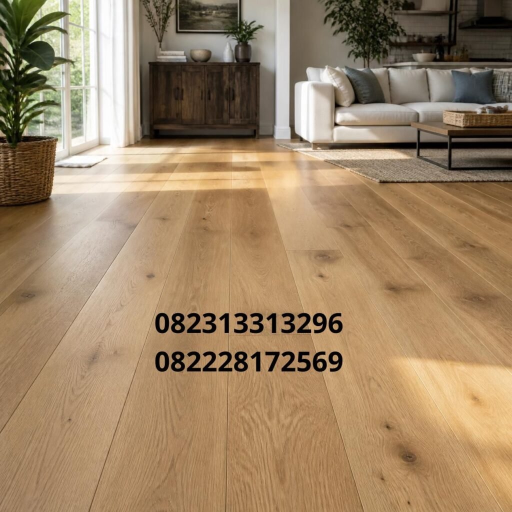 Lantai Kayu Rumah Modern