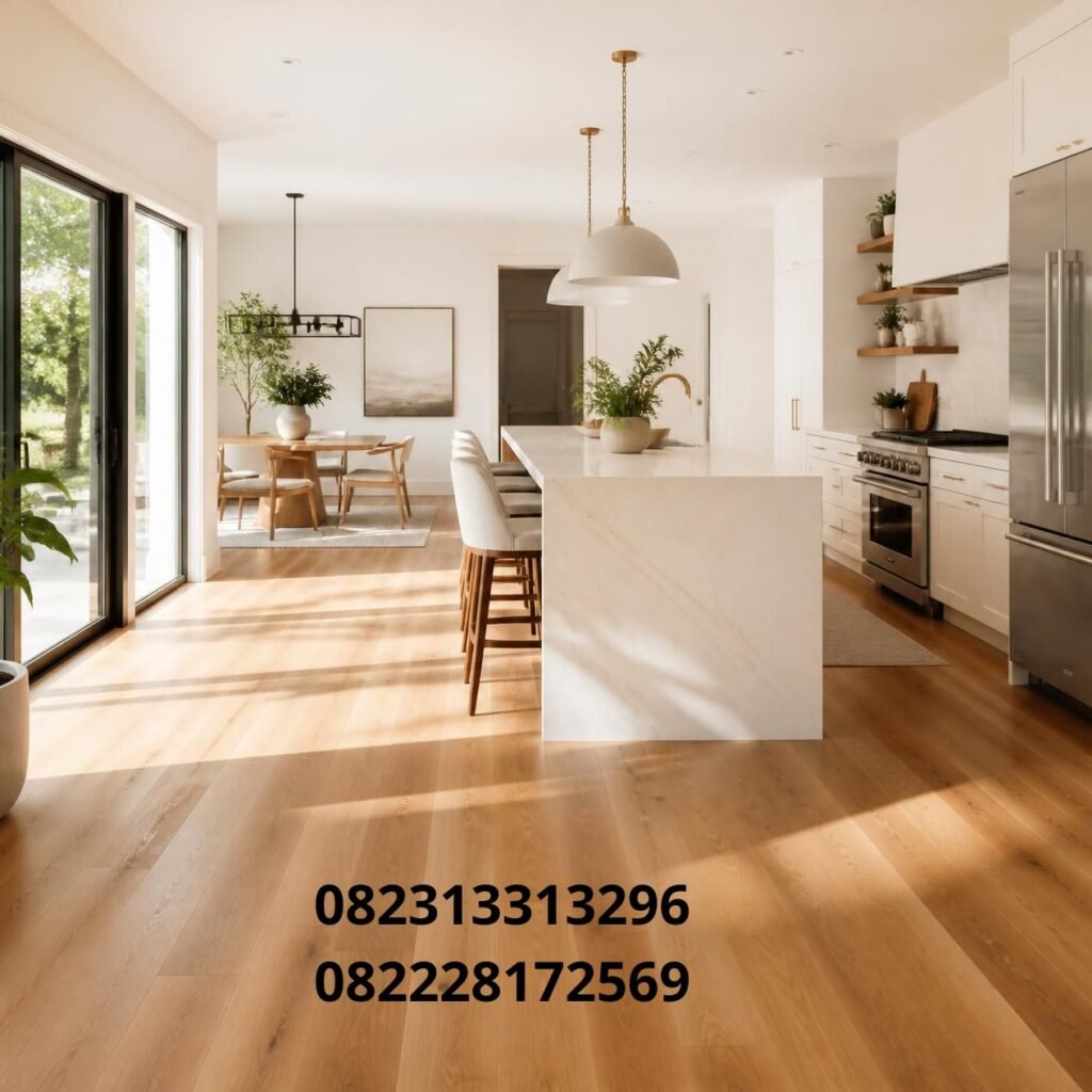 Lantai Kayu Ruang Tamu
