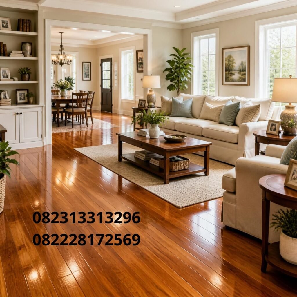 Lantai Kayu Interior Rumah