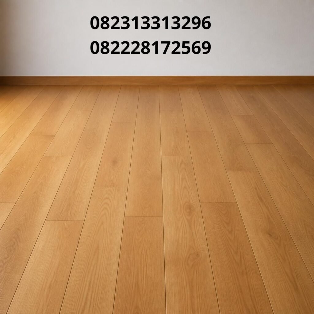 Lantai Kayu Minimalis Elegan
