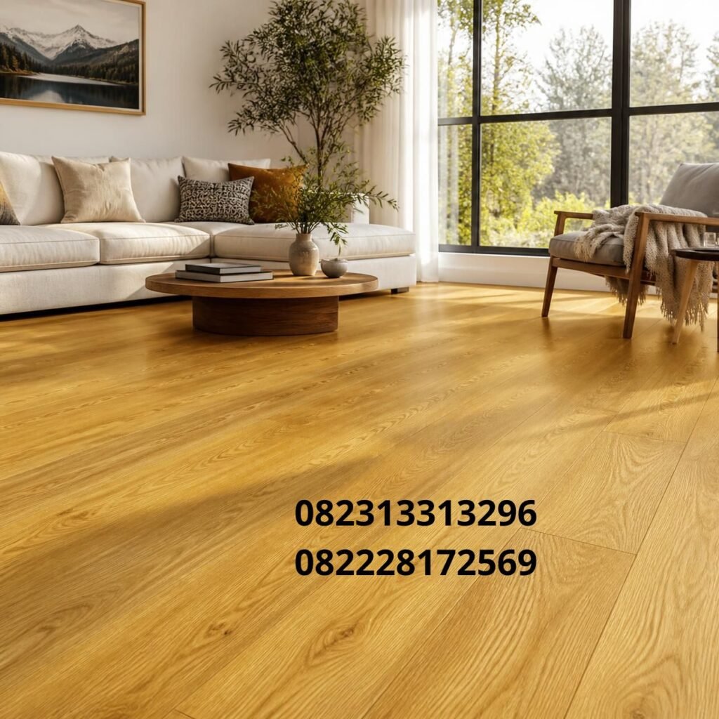 Lantai SPC Yellow Pine