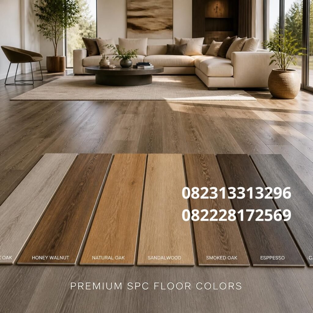 Lantai SPC Warna Elegan