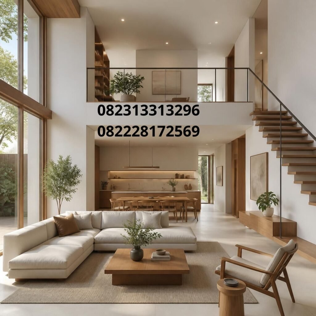 desain interior rumah 2 lantai minimalis