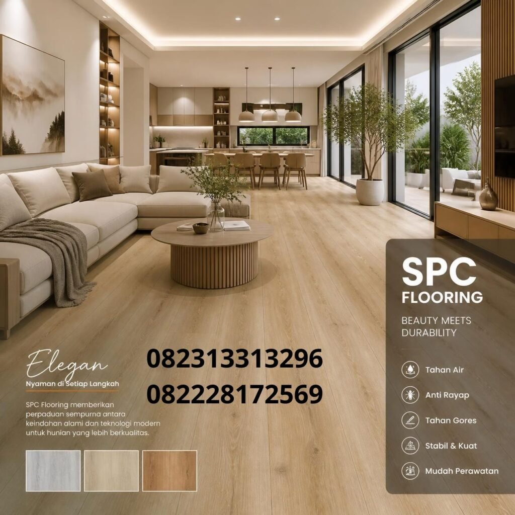 Desain Interior Lantai SPC