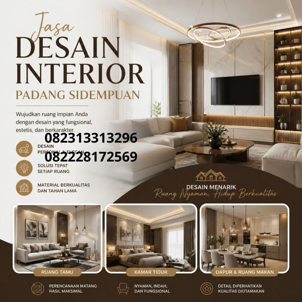 Desain interior Padang Sidempuan