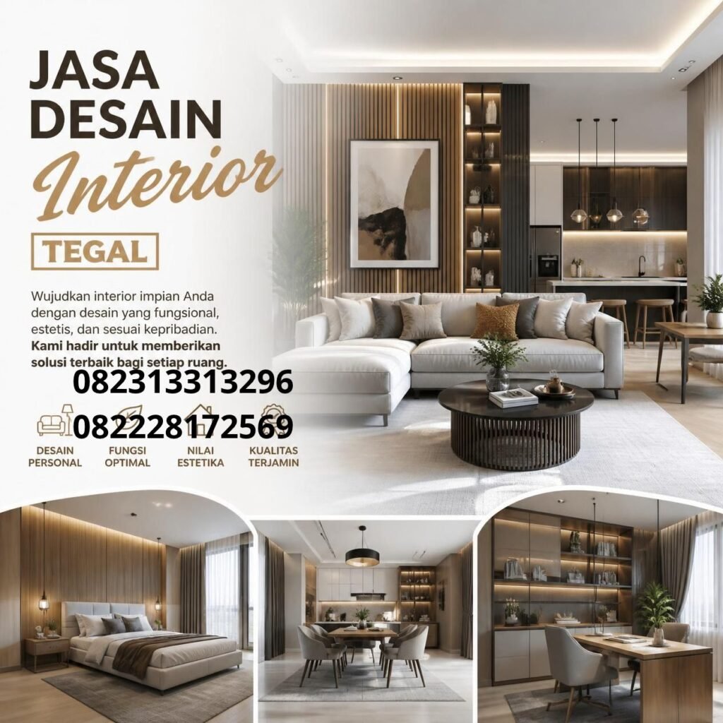 Desain interior rumah Tegal
