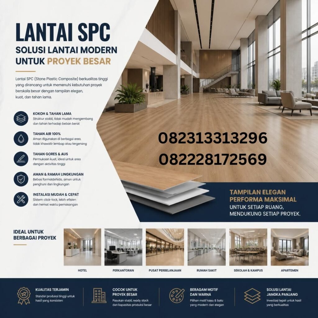 Harga lantai SPC untuk proyek besar