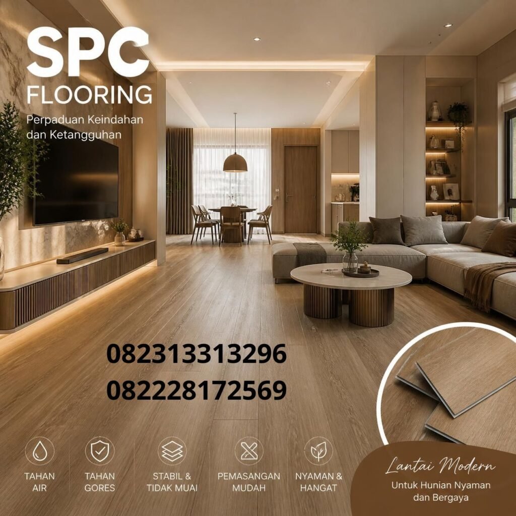 Interior Modern Lantai SPC