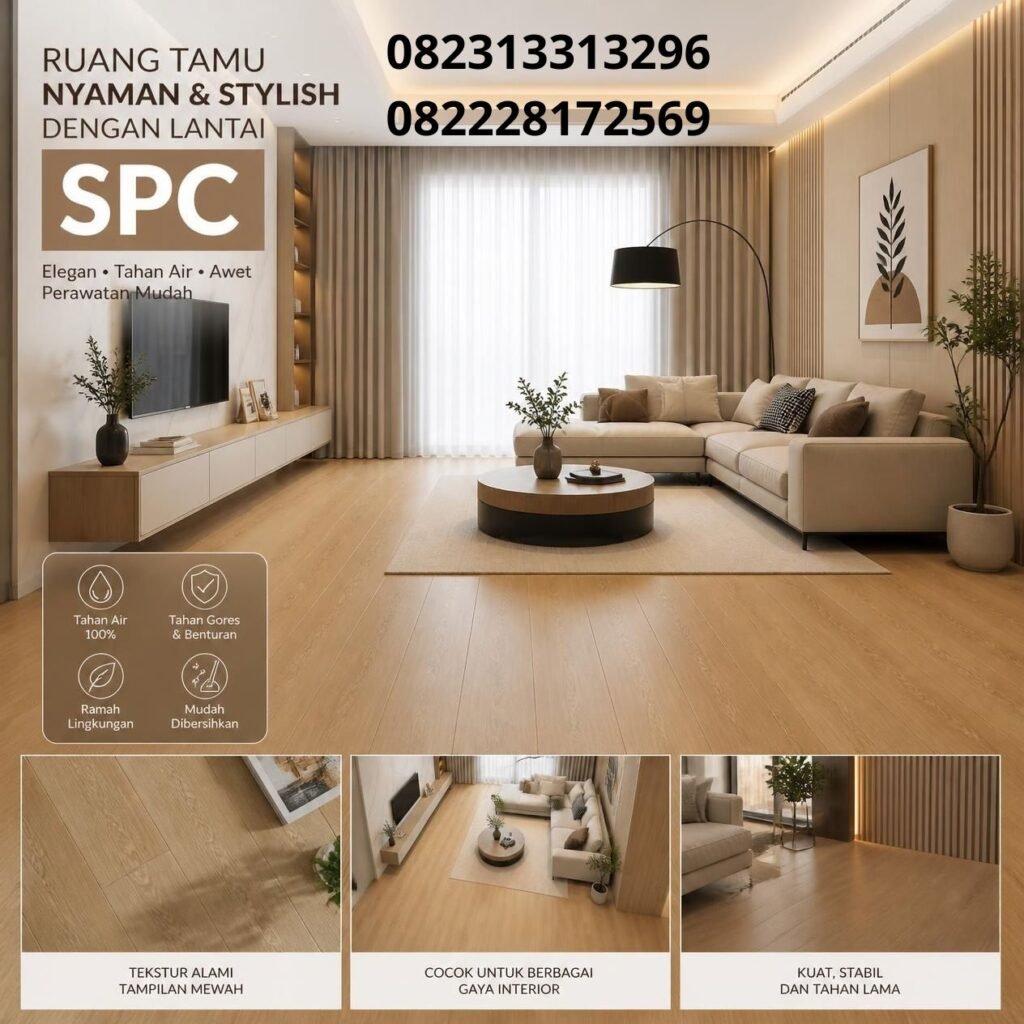 Interior Ruang Tamu Lantai SPC