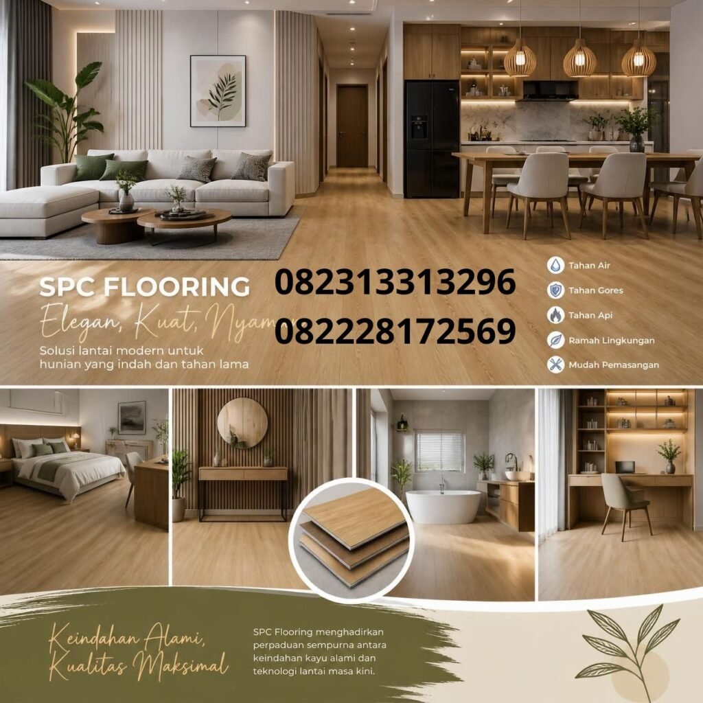 Interior Rumah Dengan Lantai SPC