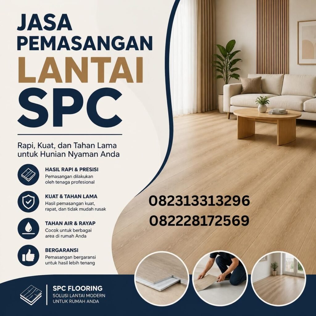 Jasa Pasang Lantai SPC