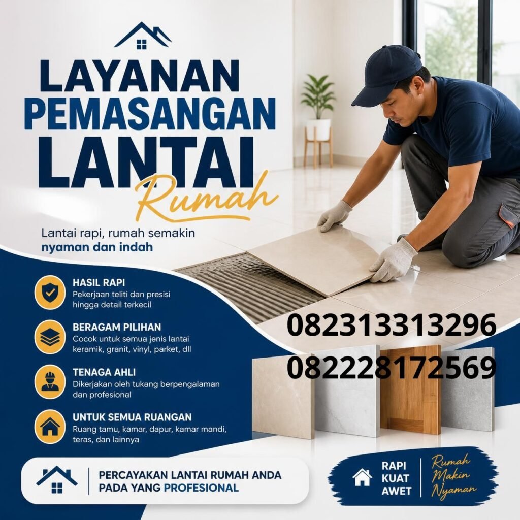 Jasa Pasang Lantai SPC Rumah