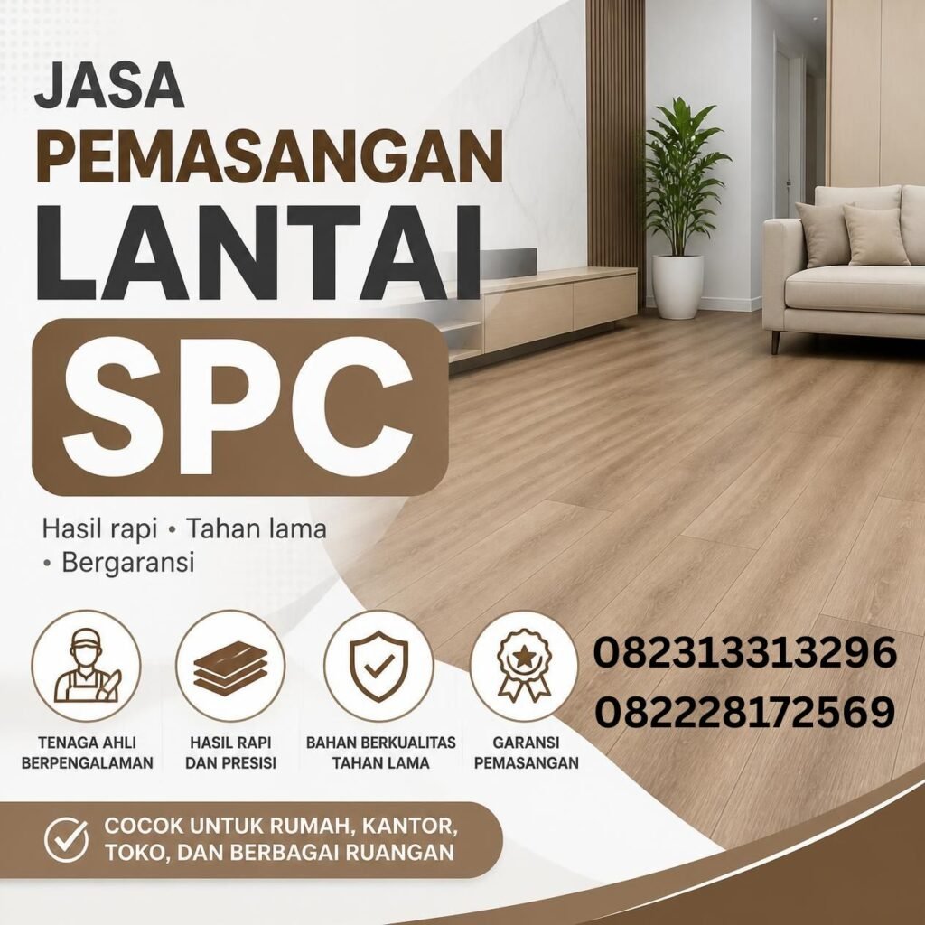 Jasa Pasang SPC Flooring