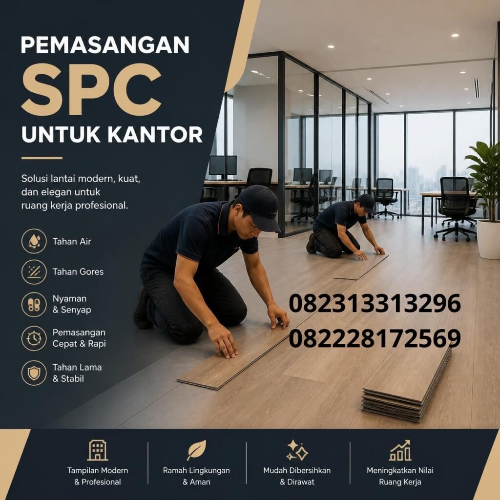 Jasa Pemasangan Lantai SPC Kantor