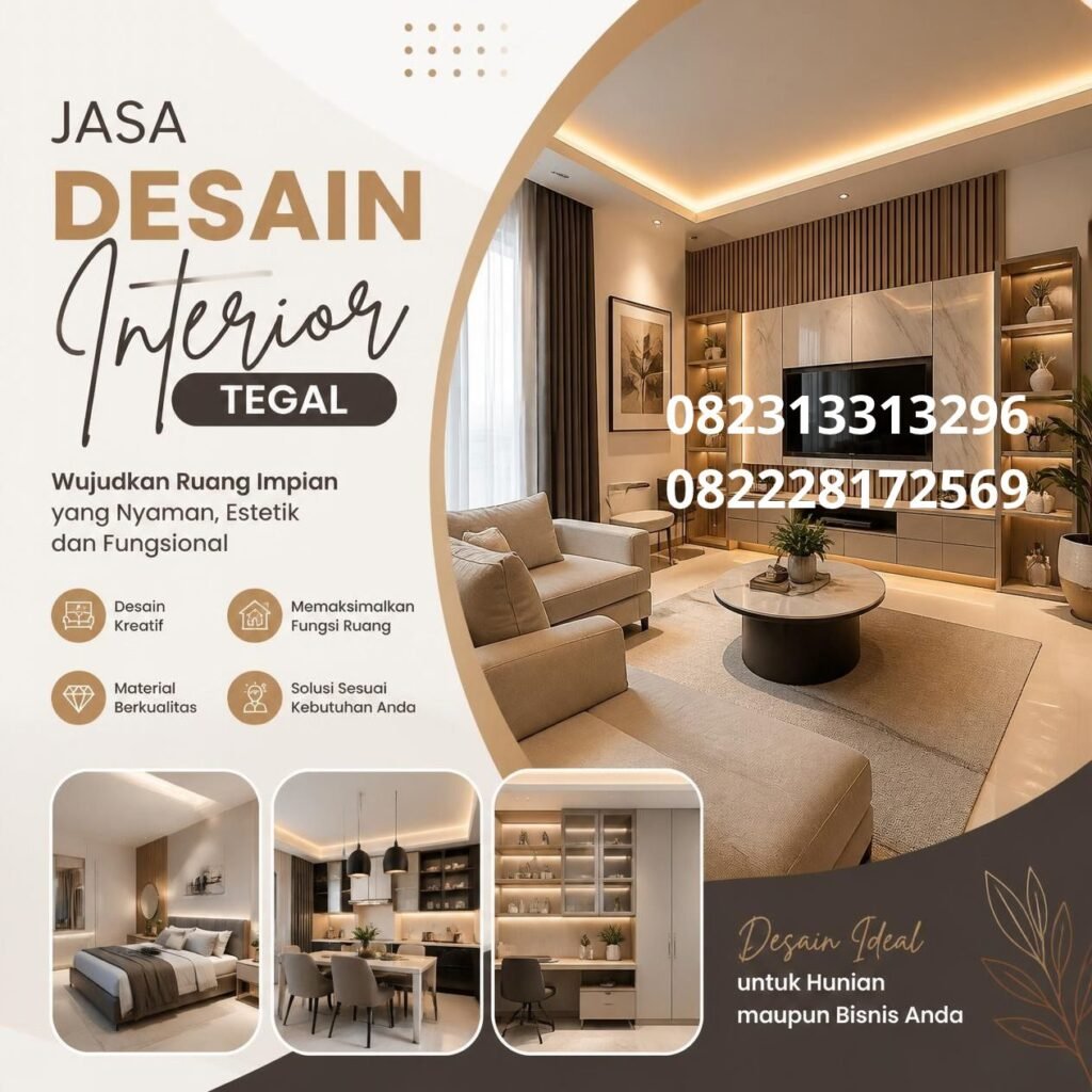 Jasa desain interior kantor Tegal