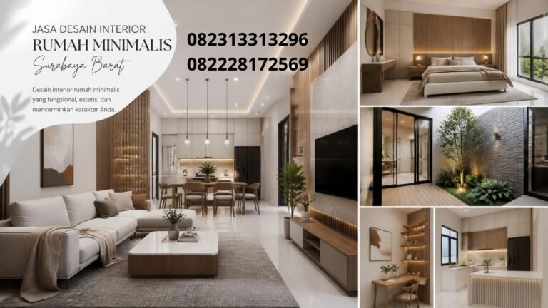 Jasa desain interior rumah minimalis Surabaya Barat