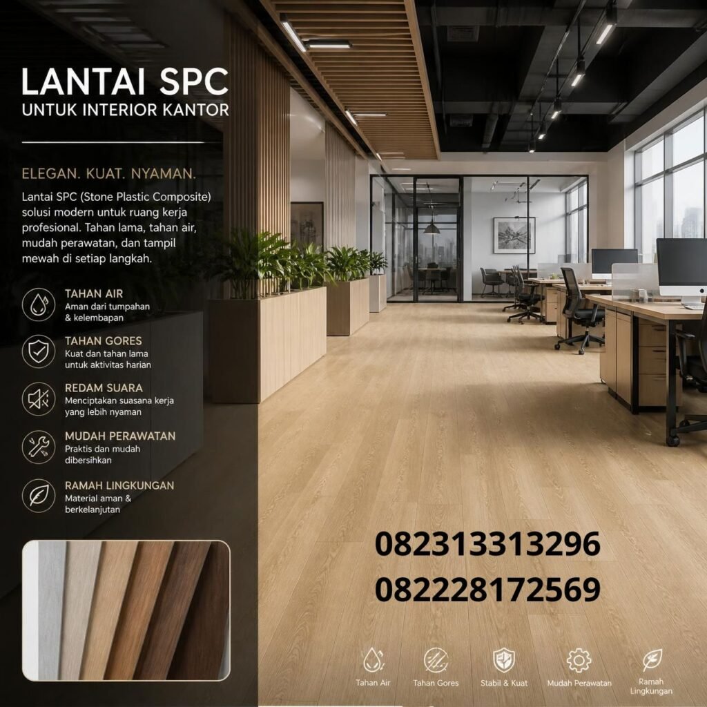 Jual Lantai SPC Interior Kantor