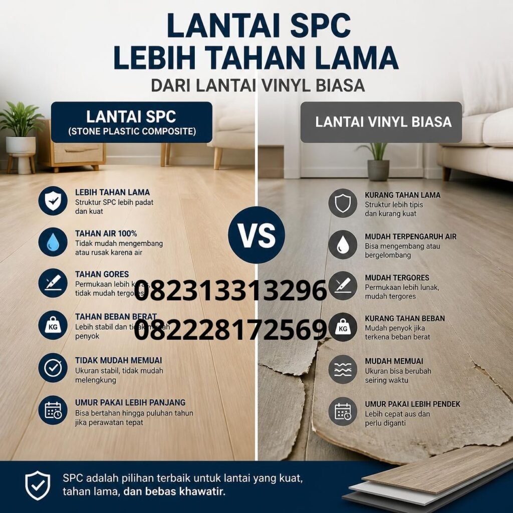 Keunggulan Lantai SPC 