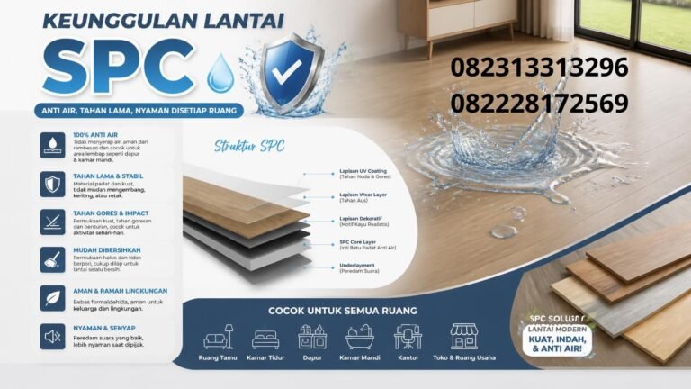 Keunggulan Lantai SPC Anti Air