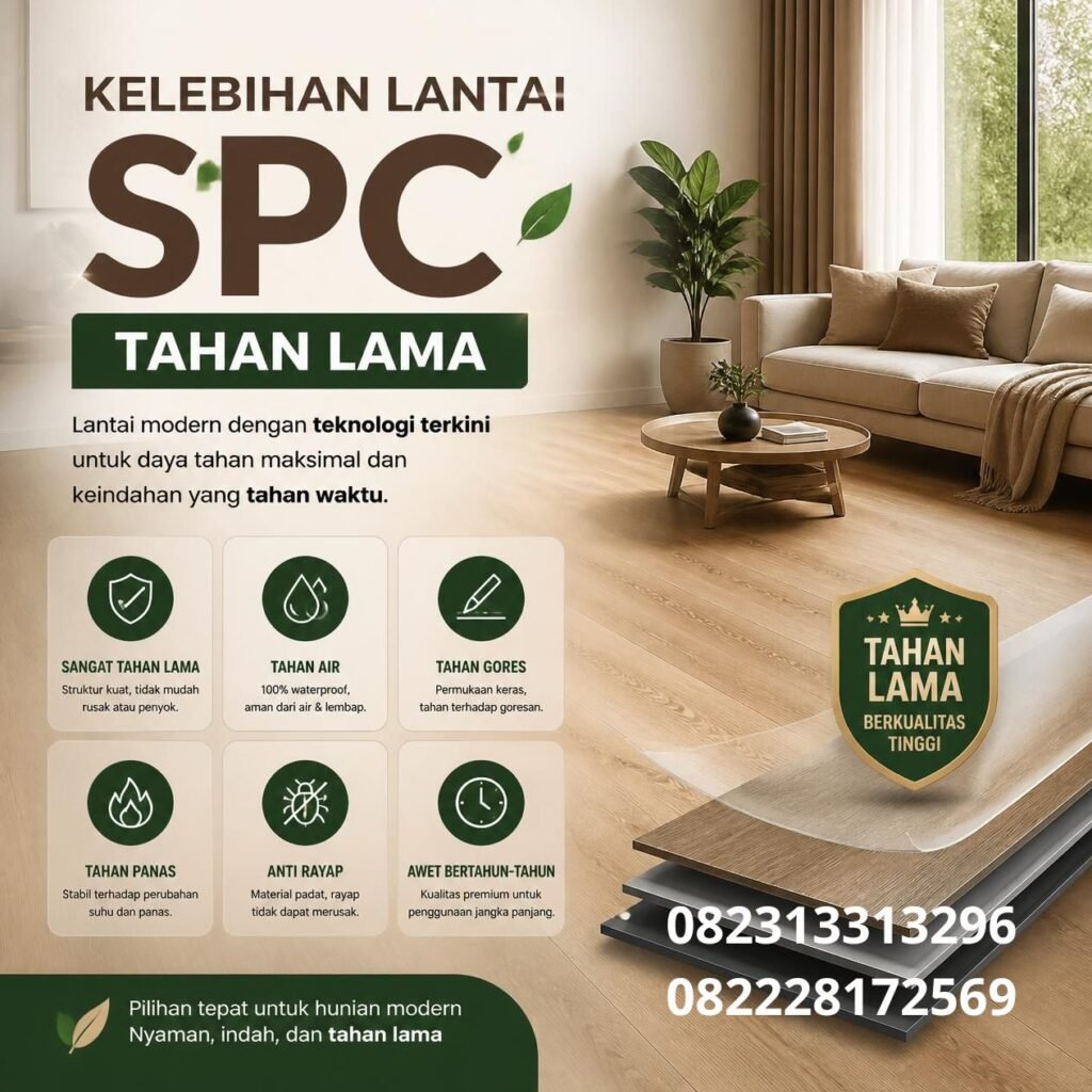 Keunggulan lantai SPC 
