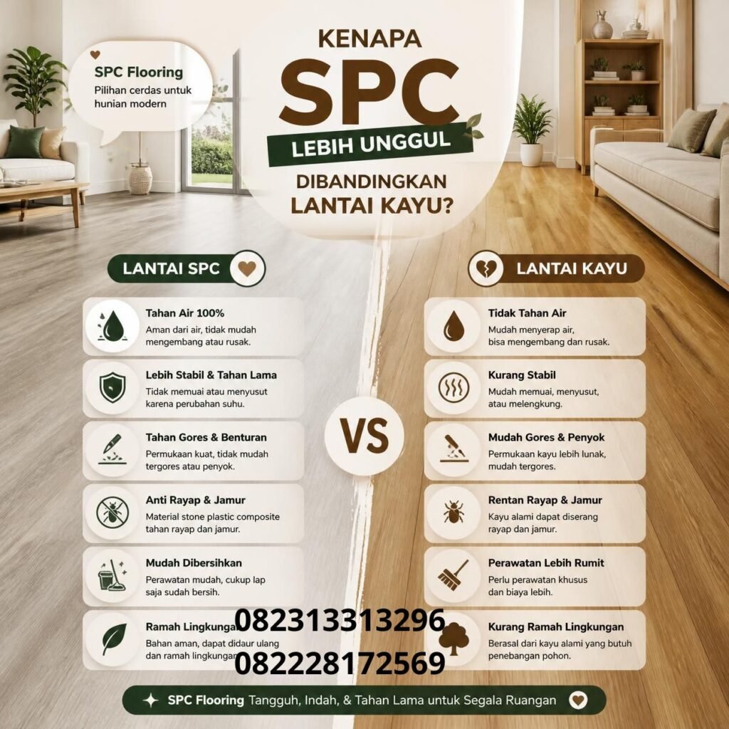 Keunggulan lantai SPC