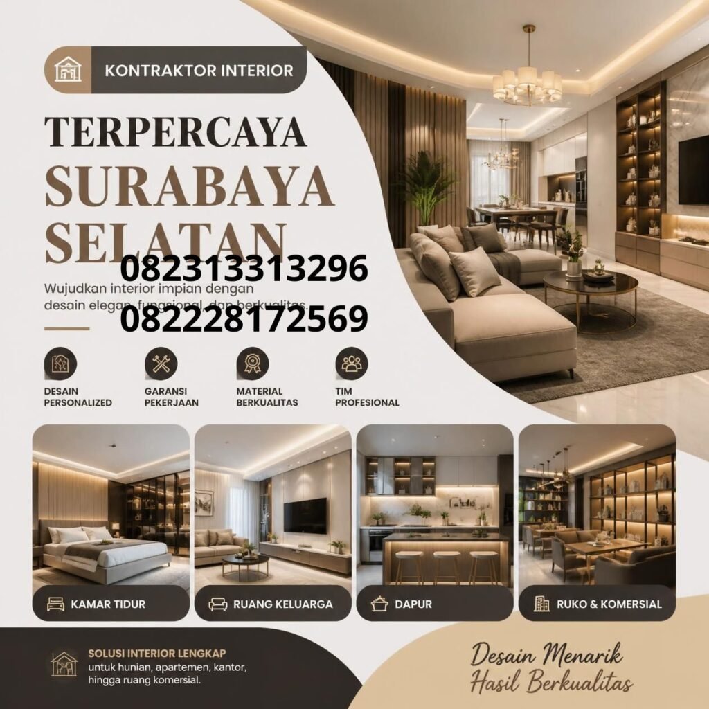 Kontraktor interior Surabaya Selatan