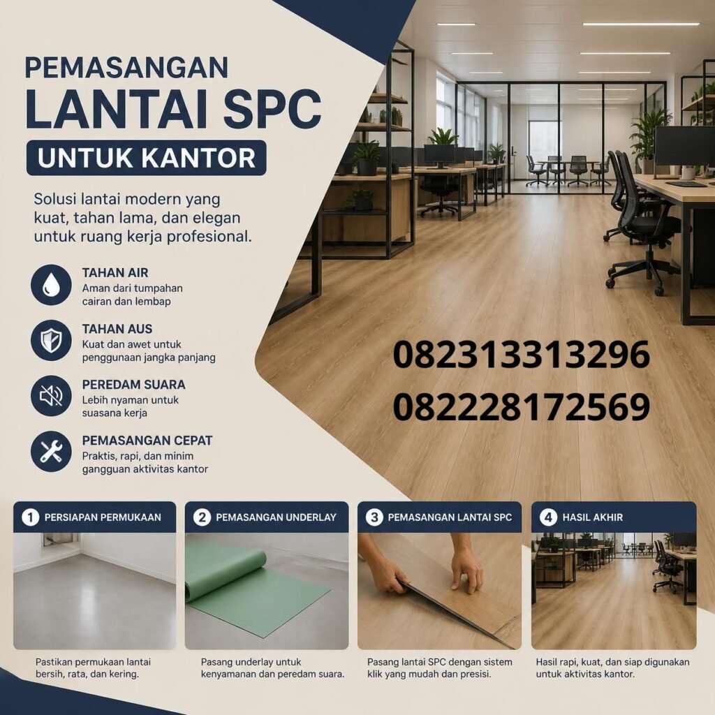 Lantai SPC Kantor Indonesia
