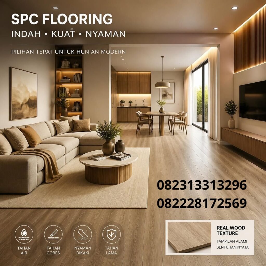 Lantai SPC Untuk Desain Interior