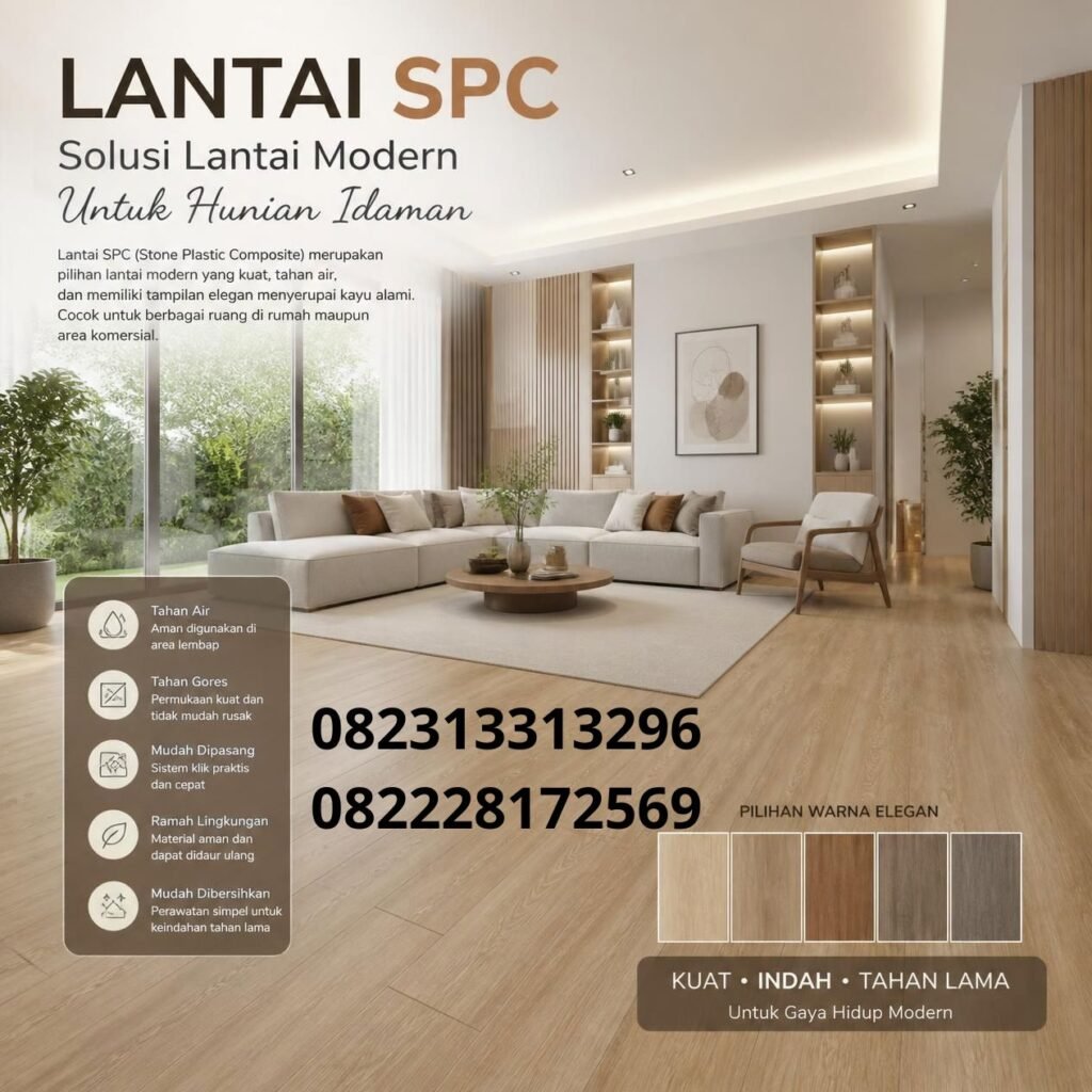 Lantai SPC minimalis modern (1)
