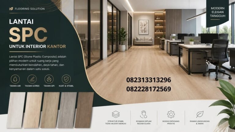 Lantai SPC untuk Interior Kantor