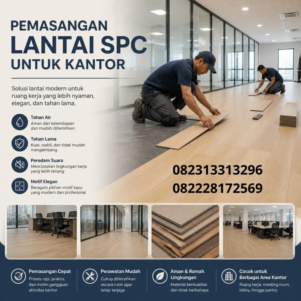 Lantai SPC untuk Ruang Kantor